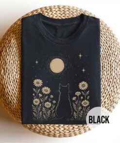 Minimalist Cat Lover T-Shirt