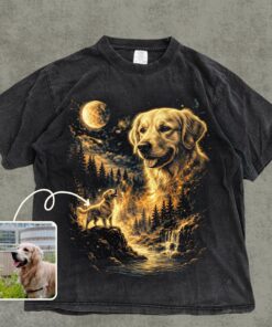 Alternative view of Custom Dog Shirt Photo Tee