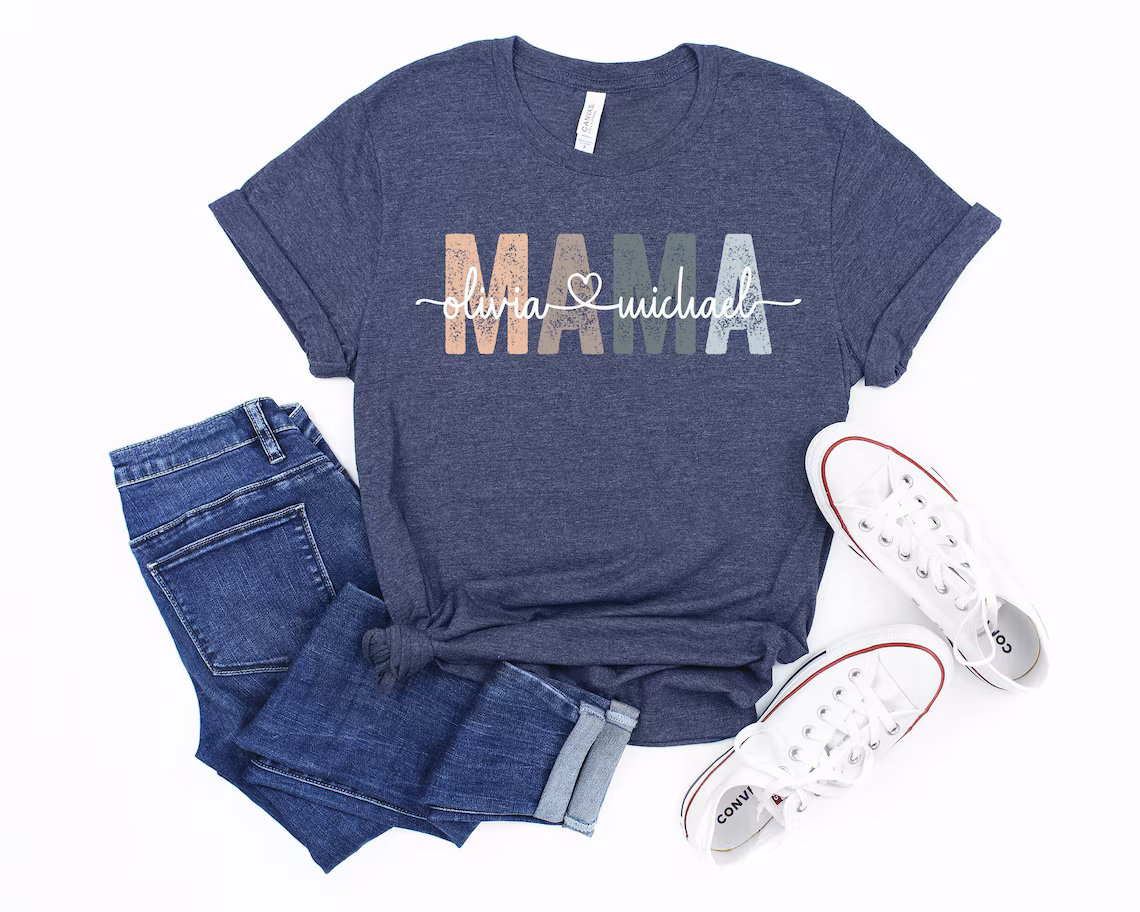Custom Mama Shirt - Image 2