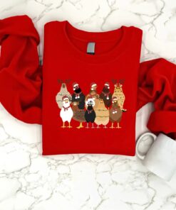 Alternative view of Christmas Dog Sweatshirt