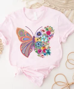 Floral Butterfly Gift Shirt