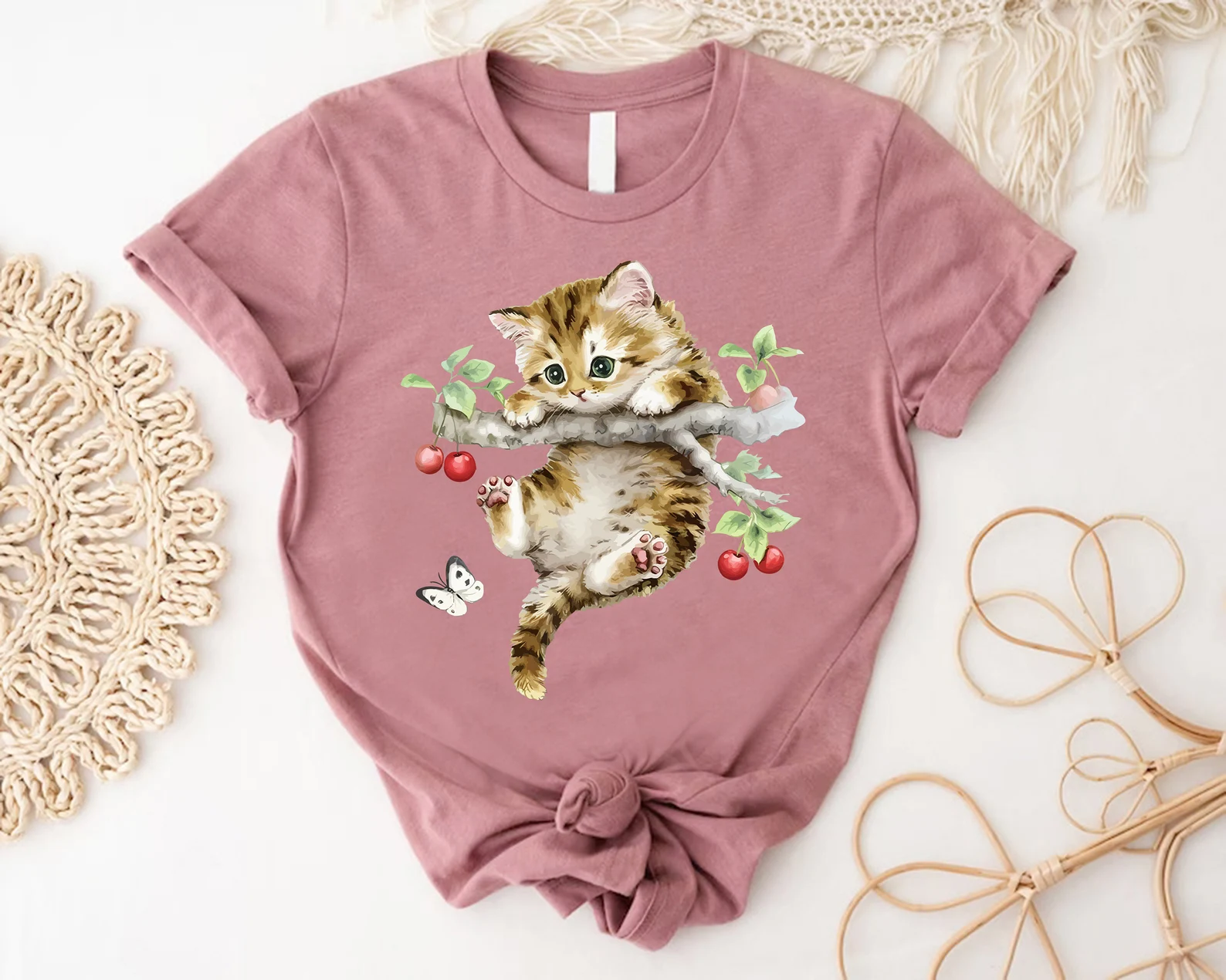 Cute Cat Shirt - Image 4