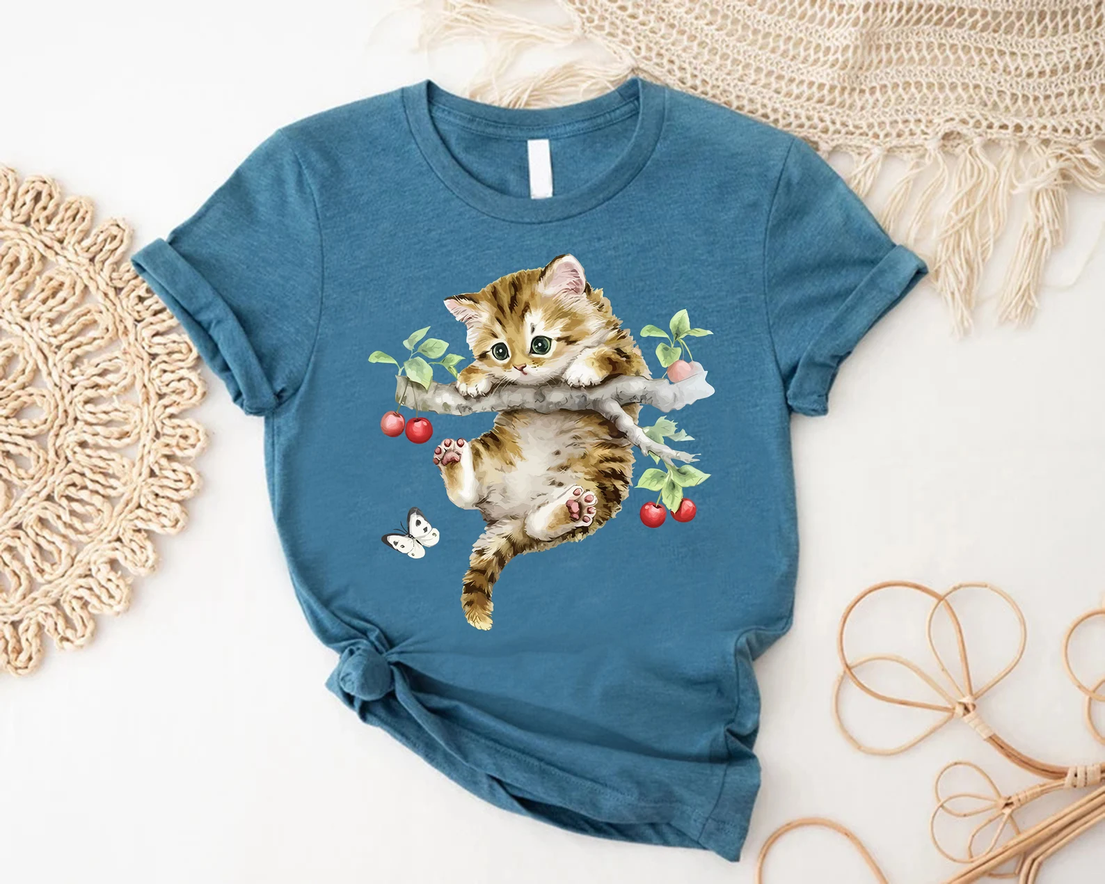Cute Cat Shirt - Image 2