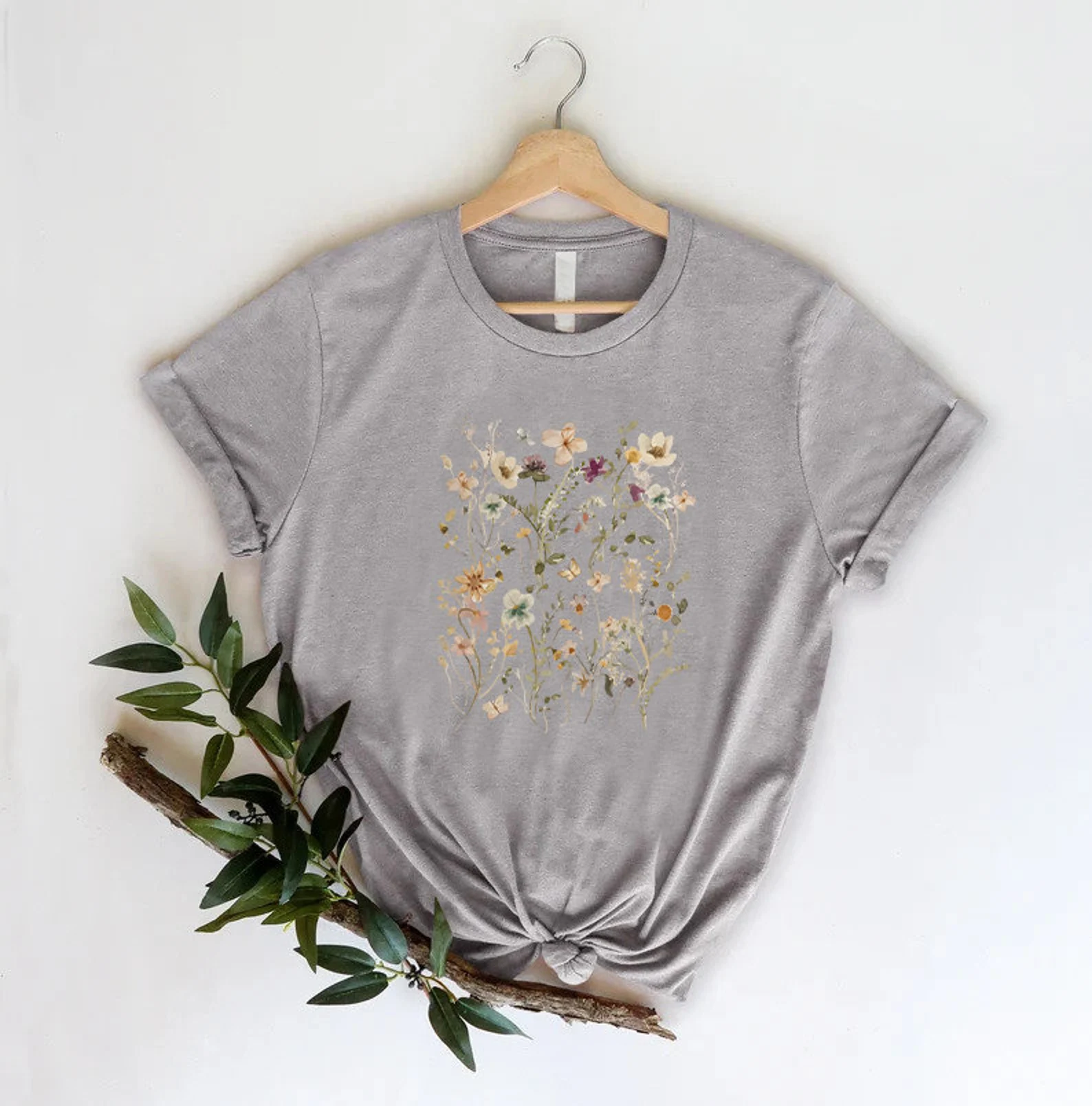 Boho Wildflowers Shirt - Image 2